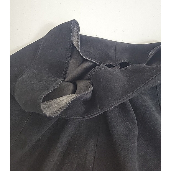 Croft & Barrow Black Straight Side Slit Career Casual Midi Skirt Women's Size 10 - Picture 11 of 11